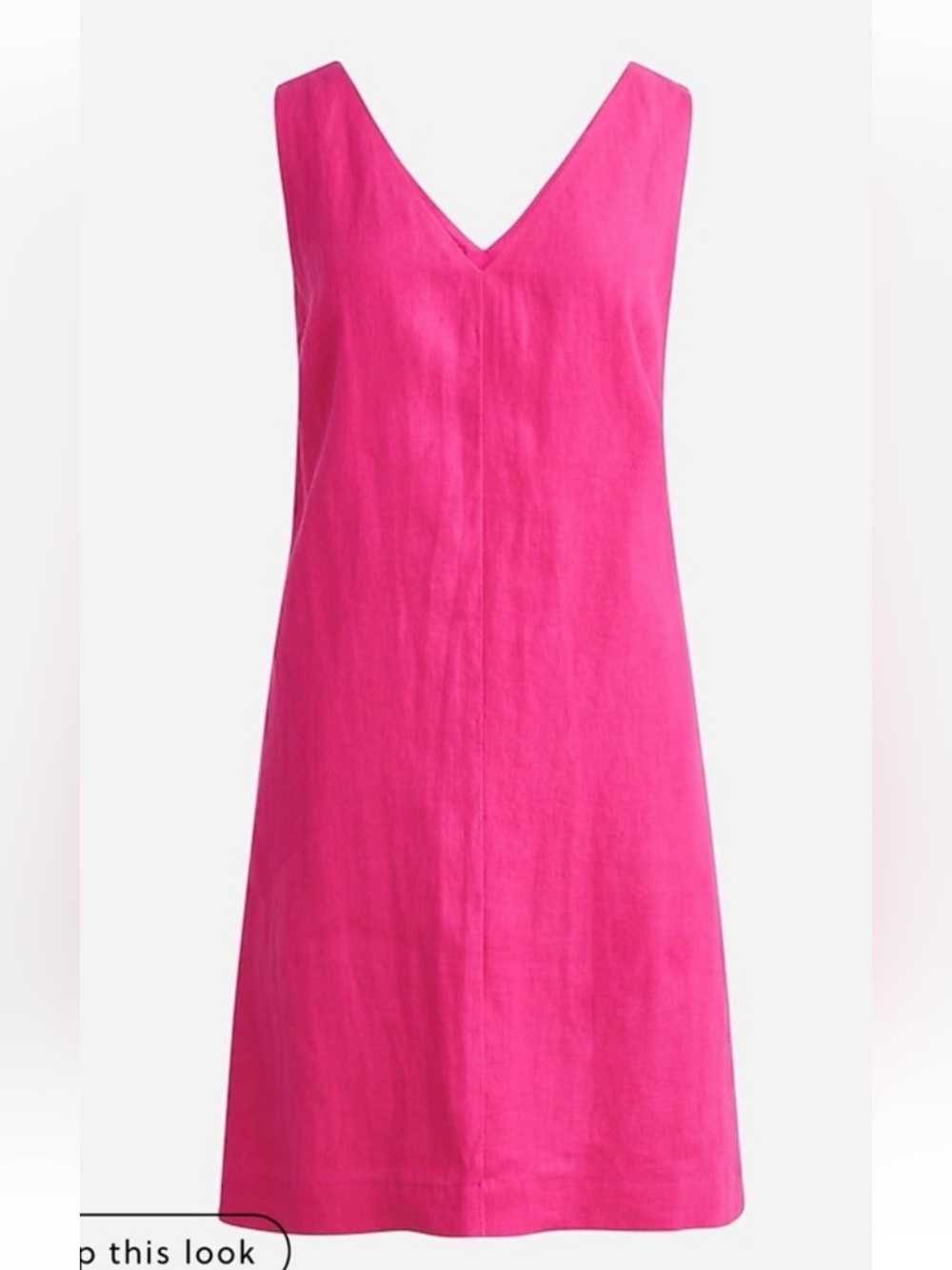 Jcrew Maxine Linen Shift